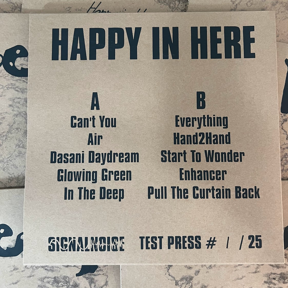 Keep - Happy In Here Test Press